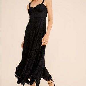 Hutch Lace Corset Midi Dress
